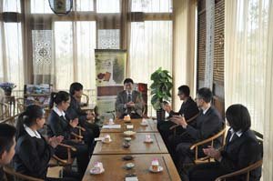 红叶纷飞满兰亭 品茗畅谈职业梦——第九期“兰亭茶叙”圆满落幕