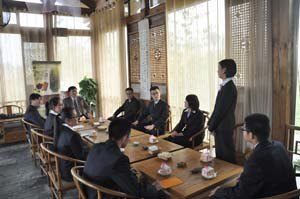 红叶纷飞满兰亭 品茗畅谈职业梦——第九期“兰亭茶叙”圆满落幕