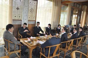 红叶纷飞满兰亭 品茗畅谈职业梦——第九期“兰亭茶叙”圆满落幕