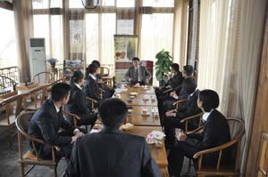 红叶纷飞满兰亭 品茗畅谈职业梦——第九期“兰亭茶叙”圆满落幕