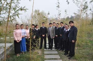 红叶纷飞满兰亭 品茗畅谈职业梦——第九期“兰亭茶叙”圆满落幕